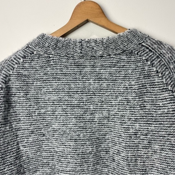 [Helmut Lang] Gray Alpaca Wool Blend Crewneck Pullover Sweater - Picture 6 of 6